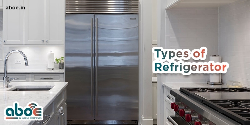 Types of refrigerators